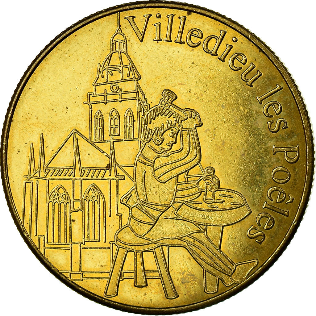 Médaillon En Cuivre Récompense 'La Boule Du Village En Bois De Paris' - Vintage