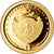 Coin, Palau, Christmas, Dollar, 2010, BE, MS(65-70), Gold, KM:445