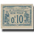 Banknote, Algeria, 10 Centimes, Chambre de Commerce, 1915, 1915-10-07, AU(50-53)
