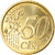 VATICAN CITY, 50 Euro Cent, 2007, Rome, BU, MS(63), Brass, KM:380