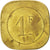 Coin, France, 1 Franc, AU(55-58), Brass, Elie:15.5