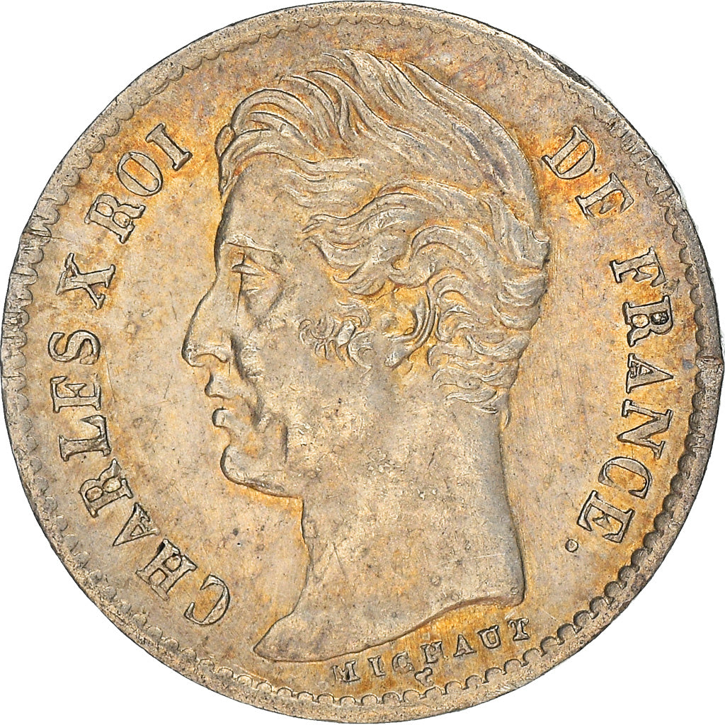 Pièce 1 Franc Argent Charles X 1828 A Paris - Monnaie Royale Française - Collection Numismatique