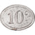 token, FRENCH GUIANA, Cayenne, F. Tanon et Cie, 10 Centimes, c. 1928, AU(50-53)