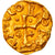 Coin, France, Triens, Gallobaodus Moneyer, Rouen, EF(40-45), Gold