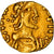 France, Triens, 620-640, Chalon-sur-Saône, Gold, EF(40-45), Belfort:1135var