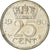 Coin, Netherlands, 25 Cents, 1980, EF(40-45), Aluminum, KM:Pn136