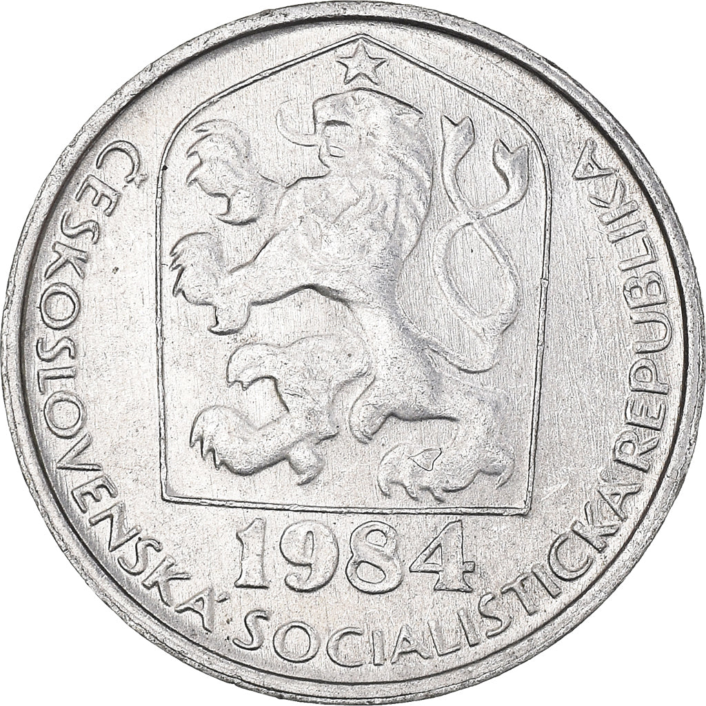 Munten, Tsjecho-Slowakije, 10 Haleru, 1984