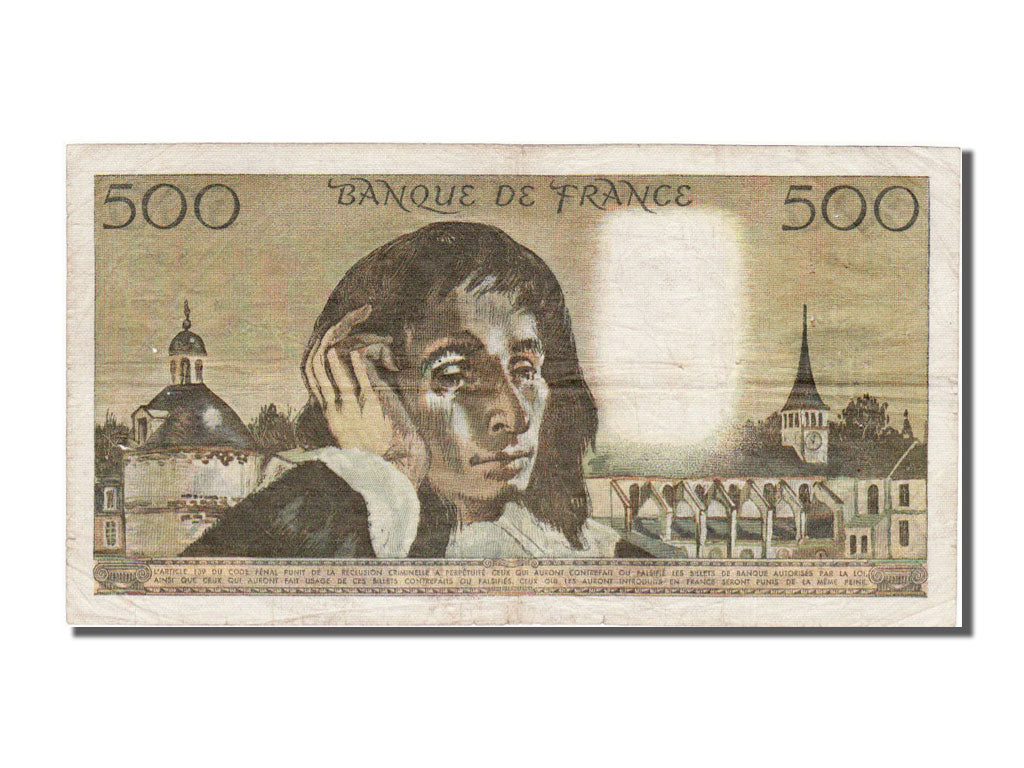 Billet, France, 500 Francs, 500 F 1968-1993 ''Pascal'', 1974, 1974-09-05, TTB