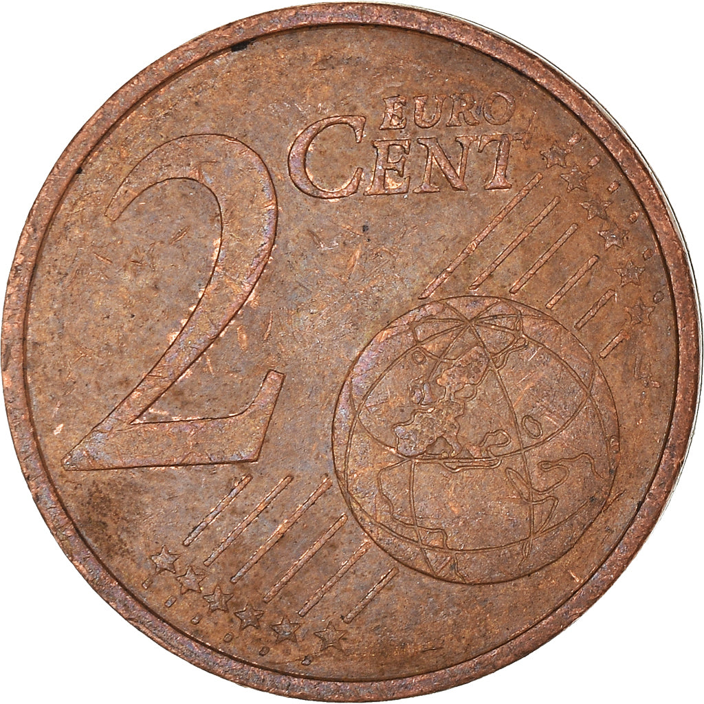Munten, Frankrijk, 2 Euro Cent, 2001