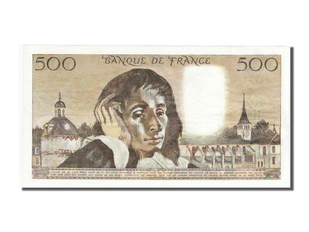 Billet, France, 500 Francs, 500 F 1968-1993 ''Pascal'', 1976, 1976-11-04, SUP