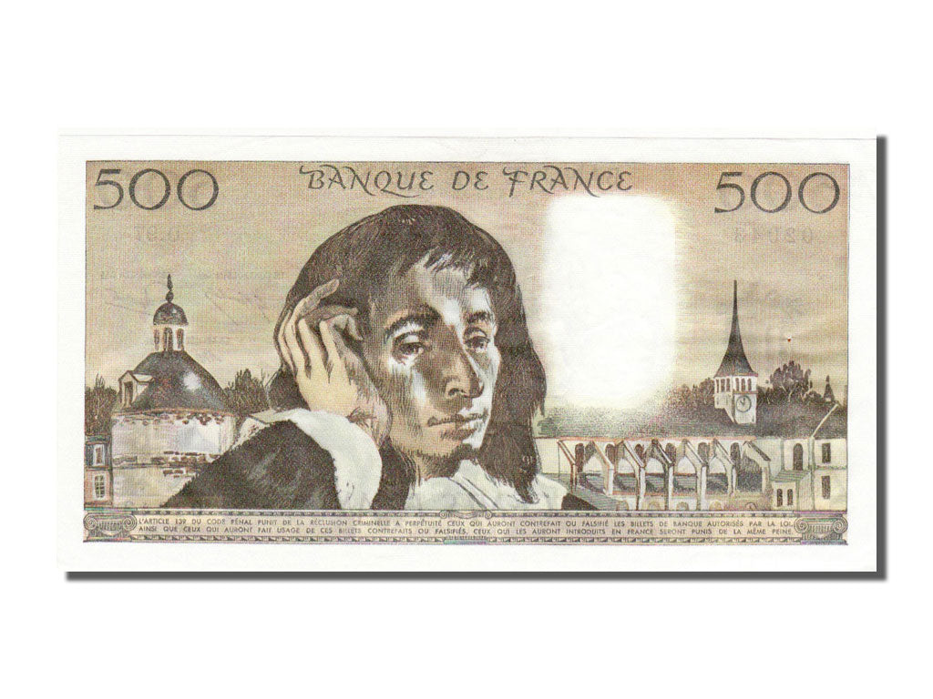 Billet, France, 500 Francs, 500 F 1968-1993 ''Pascal'', 1978, 1978-10-05, SPL