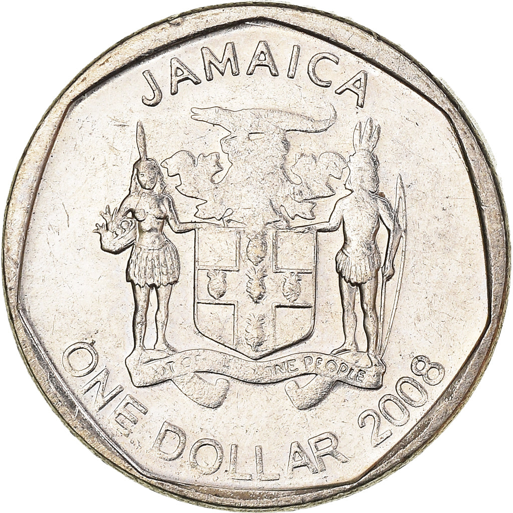 Monnaie, Jamaïque, Dollar, 2008