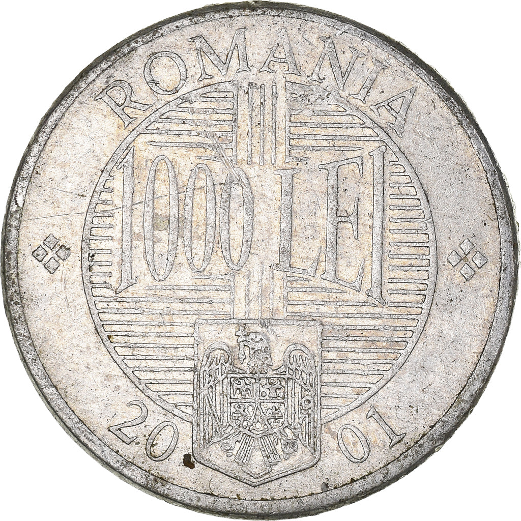 Moneta, Rumunia, 1000 Lei, 2001