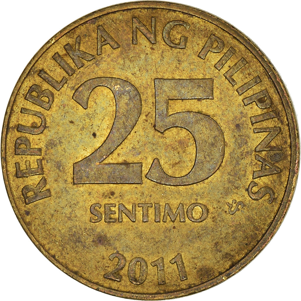 Moeda, Filipinas, 25 Sentimos, 1993