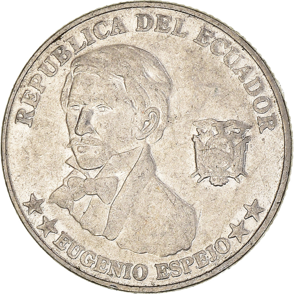 Moneta, Ekwador, 10 Centavos, Diez, 2000