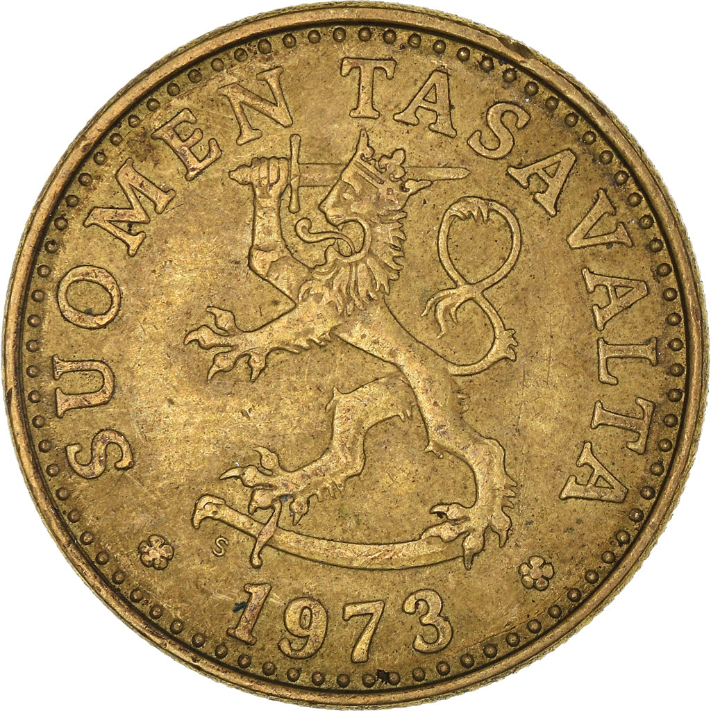 Moneta, Finlandia, 20 Pennia, 1973