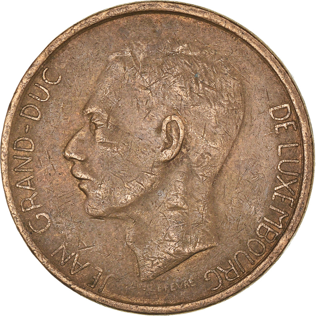 Moeda, Luxemburgo, 20 Francs, 1982