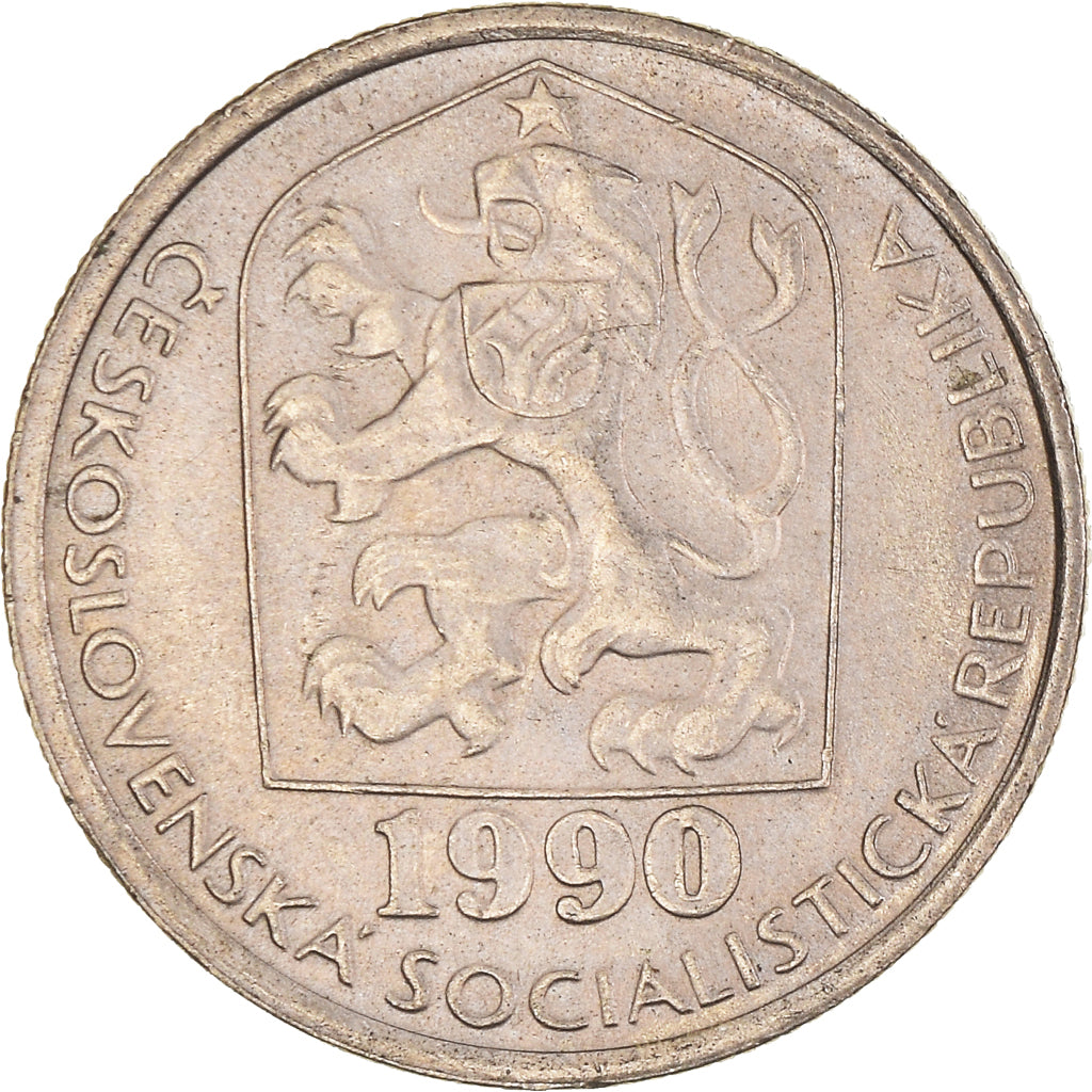Moneta, Cecoslovacchia, 50 Haleru, 1990