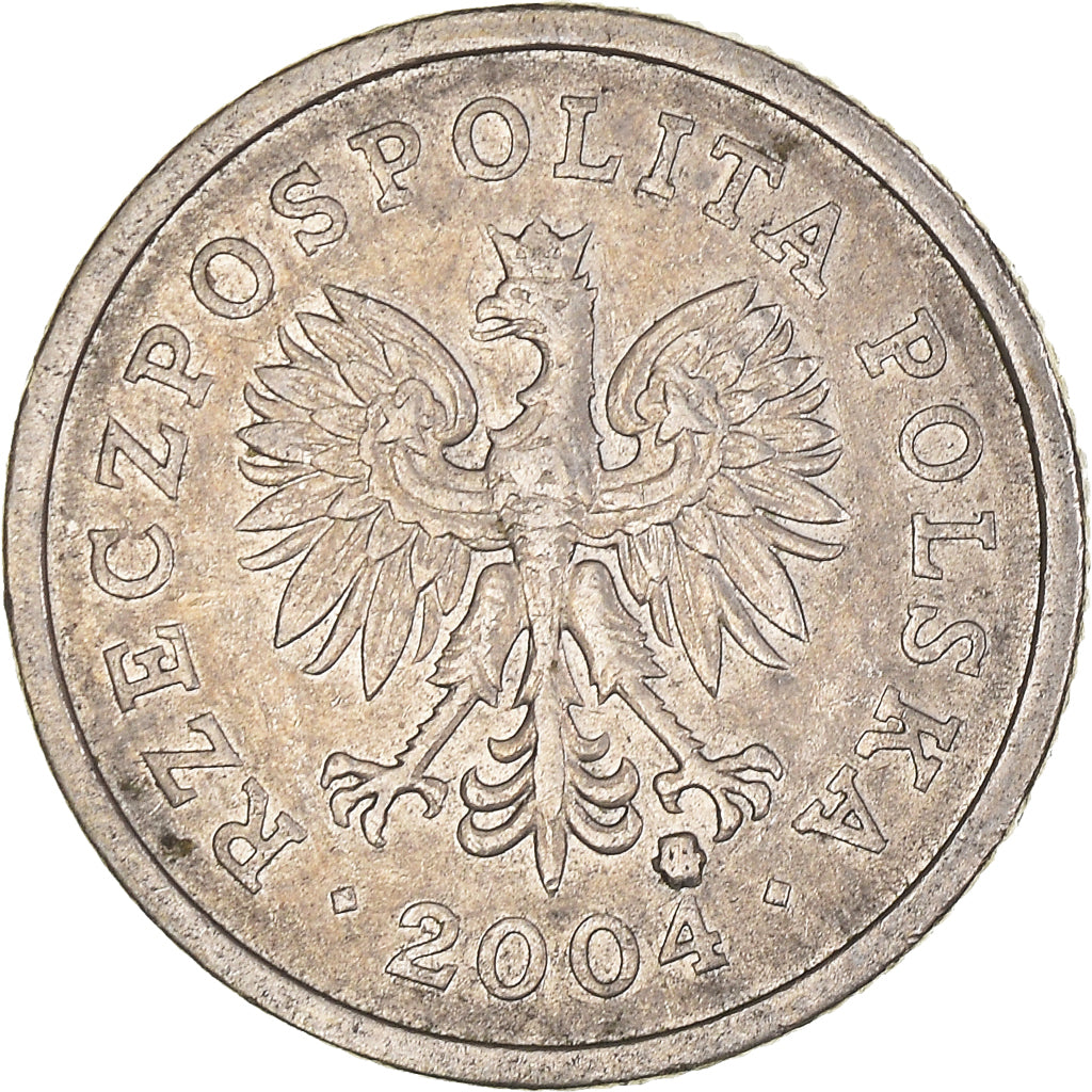 Münze, Polen, 20 Groszy, 2004
