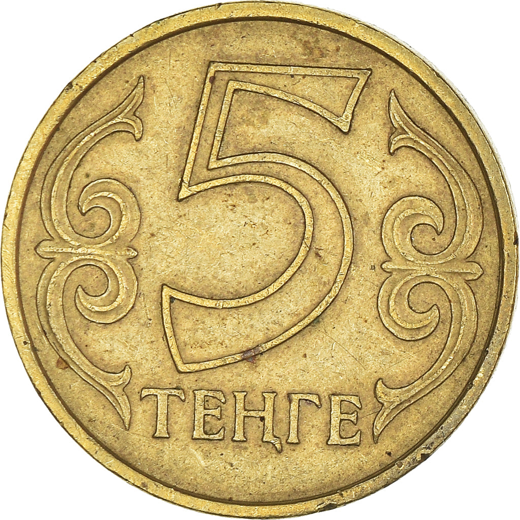 Moneta, Kazakistan, 5 Tenge, 2004
