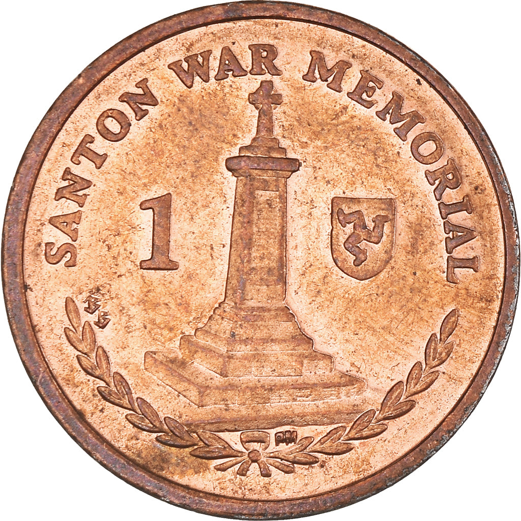 Coin, Isle of Man, Penny, 2014