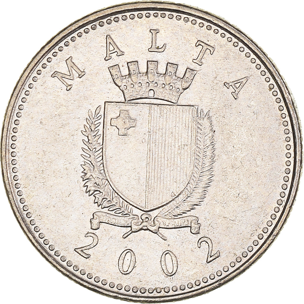 Moeda, Malta, 2 Cents, 2002