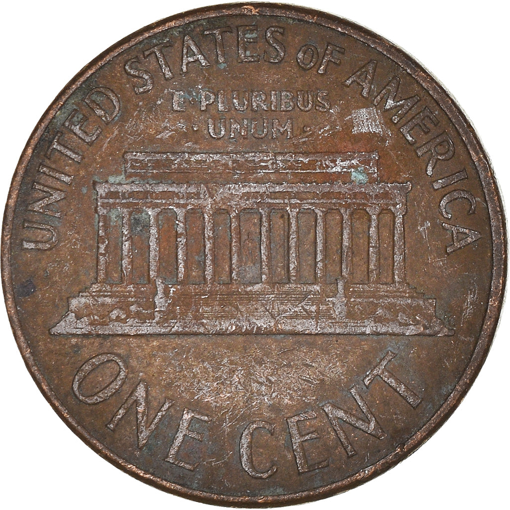Moneda, Estados Unidos, Cent, 1960