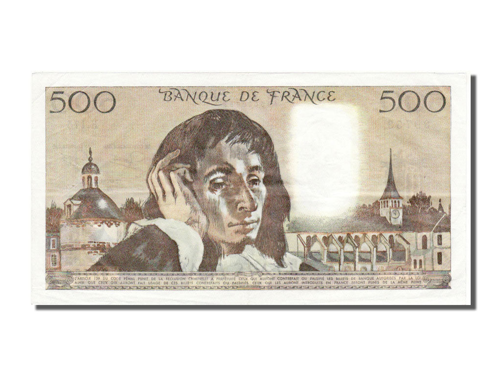 Billet, France, 500 Francs, 500 F 1968-1993 ''Pascal'', 1983, 1983-01-06, SUP+