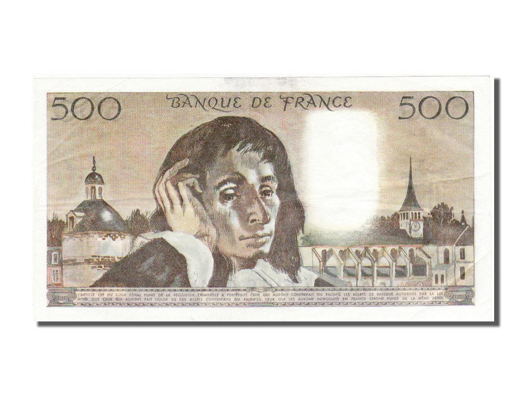 Billet, France, 500 Francs, 500 F 1968-1993 ''Pascal'', 1983, 1983-06-02, SUP+