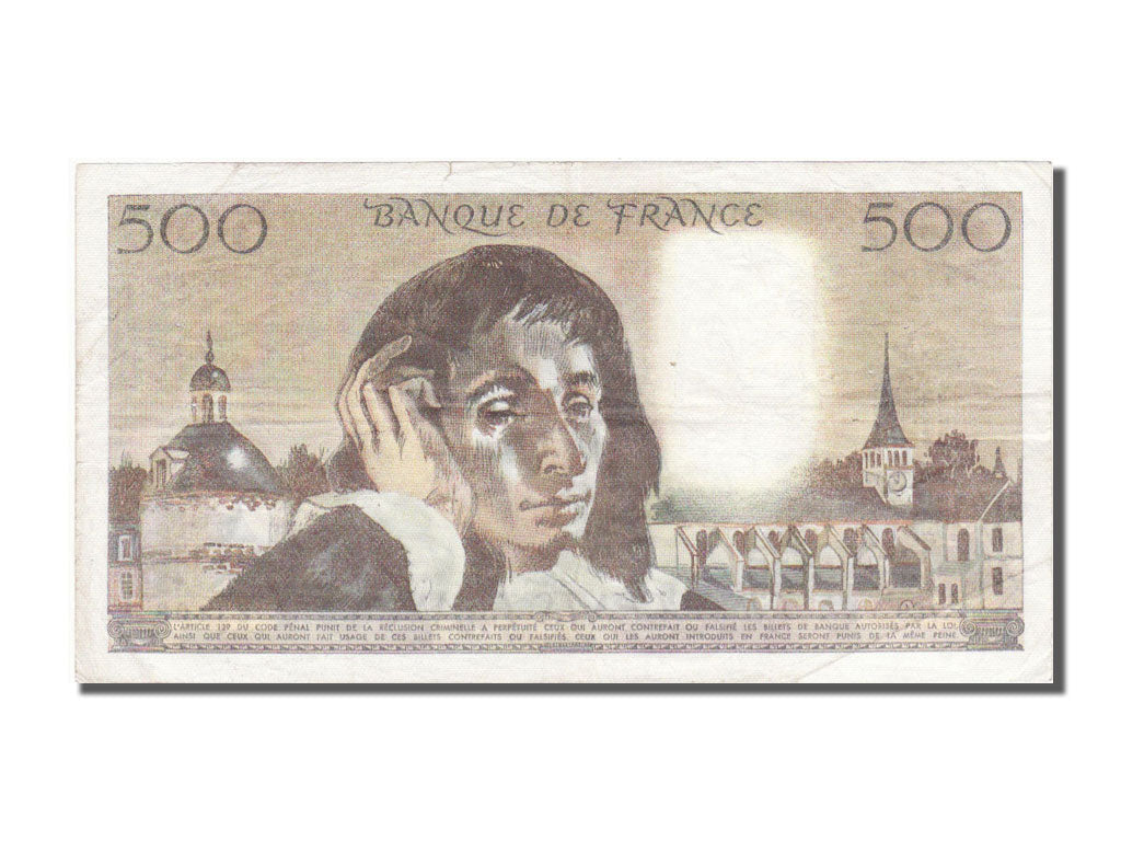 Billet, France, 500 Francs, 500 F 1968-1993 ''Pascal'', 1983, 1983-06-02, TTB