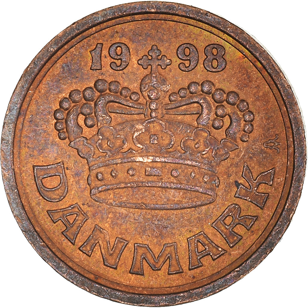 Moneta, Dania, 25 Öre, 1998