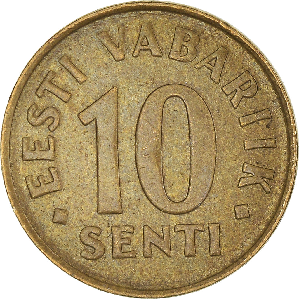 Münze, Estonia, 10 Senti, 1998