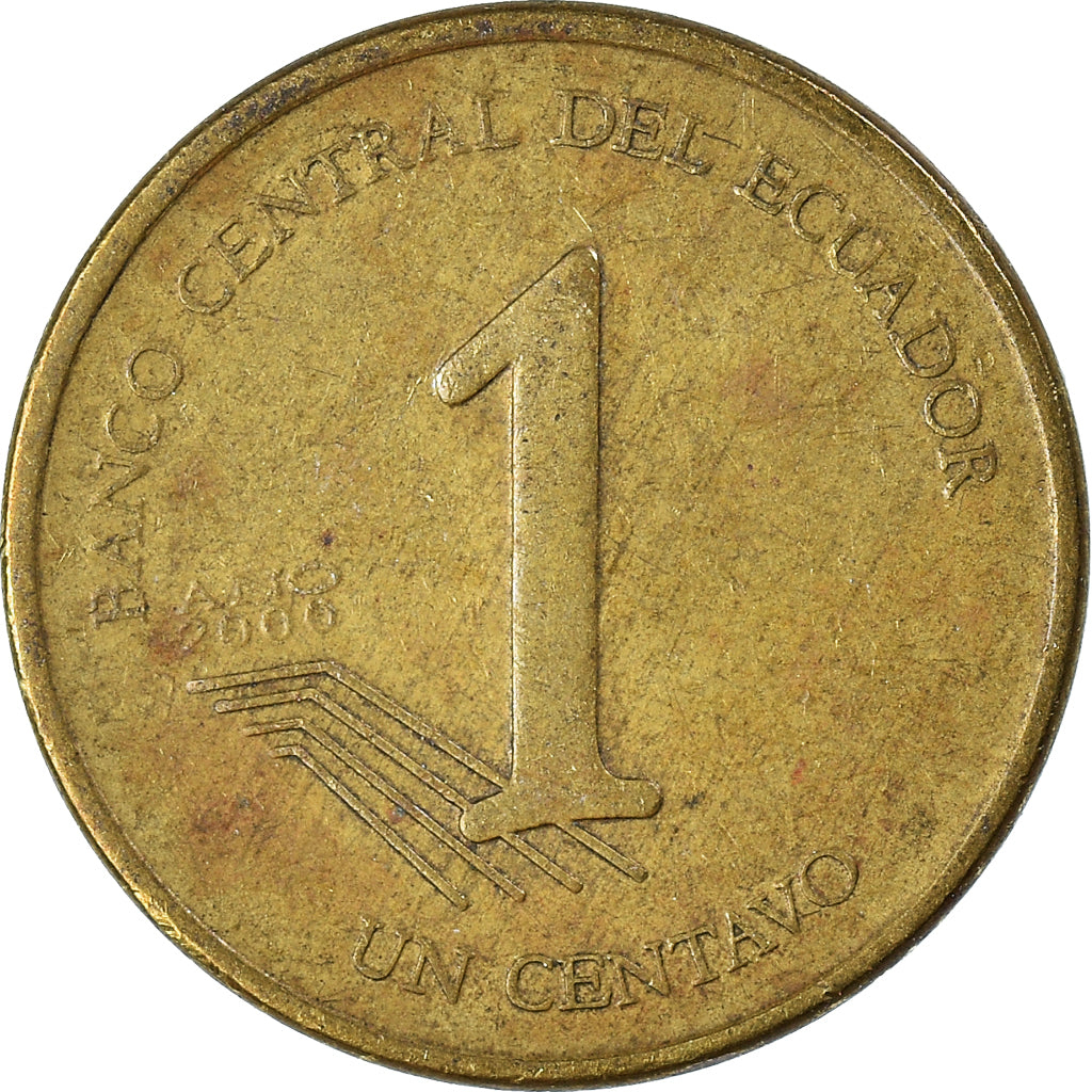 Moneda, Ecuador, Centavo, Un, 2000