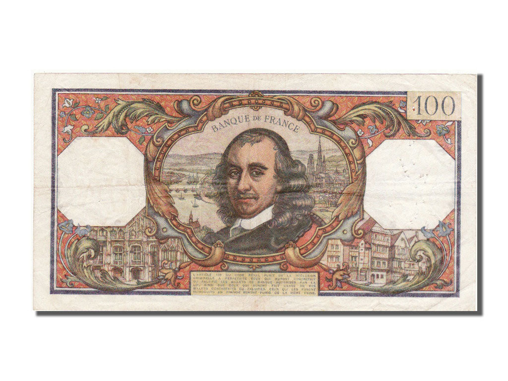 Banconote, Francia, 100 Francs, 100 F 1964-1979 ''Corneille'', 1964, 1964-07-02