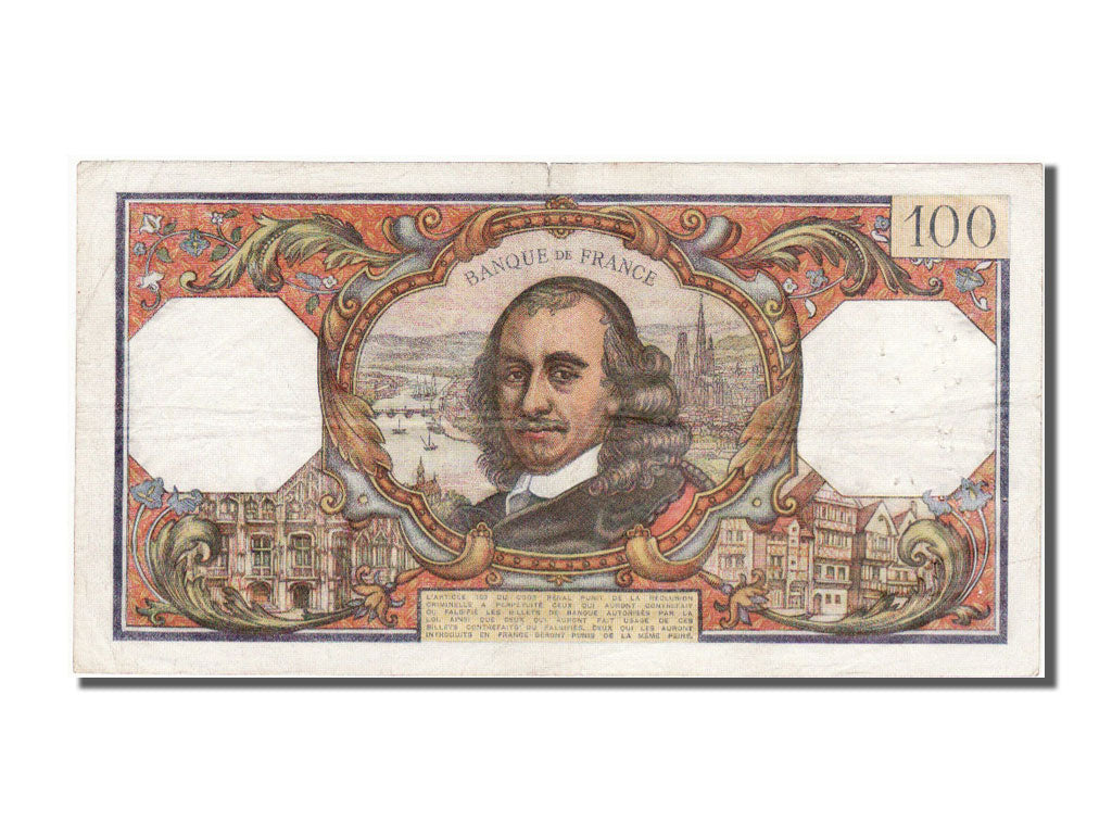 Banknot, Francja, 100 Francs, Corneille, 1964, 1964-10-01, EF(40-45)