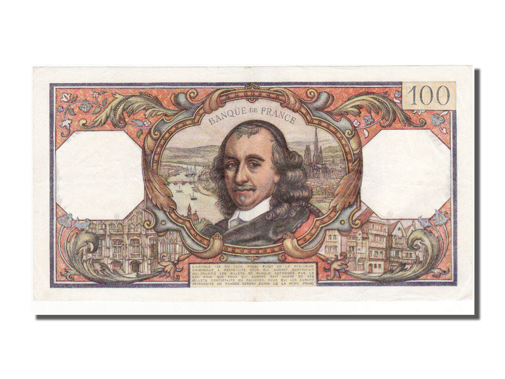 Banknote, France, 100 Francs, 100 F 1964-1979 ''Corneille'', 1965, 1965-02-04