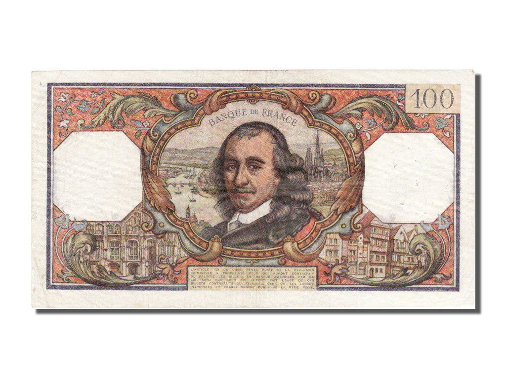 Banconote, Francia, 100 Francs, 100 F 1964-1979 ''Corneille'', 1965, 1965-10-07