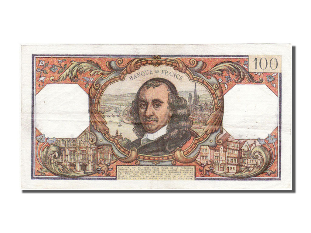Banknote, France, 100 Francs, 100 F 1964-1979 ''Corneille'', 1969, 1969-01-02