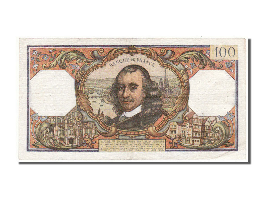 Billete, Francia, 100 Francs, 100 F 1964-1979 ''Corneille'', 1969, 1969-06-05