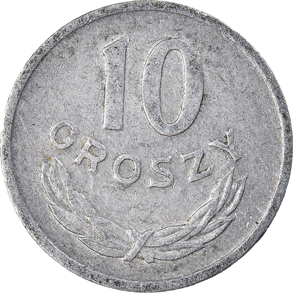 Coin, Poland, 10 Groszy, 1973
