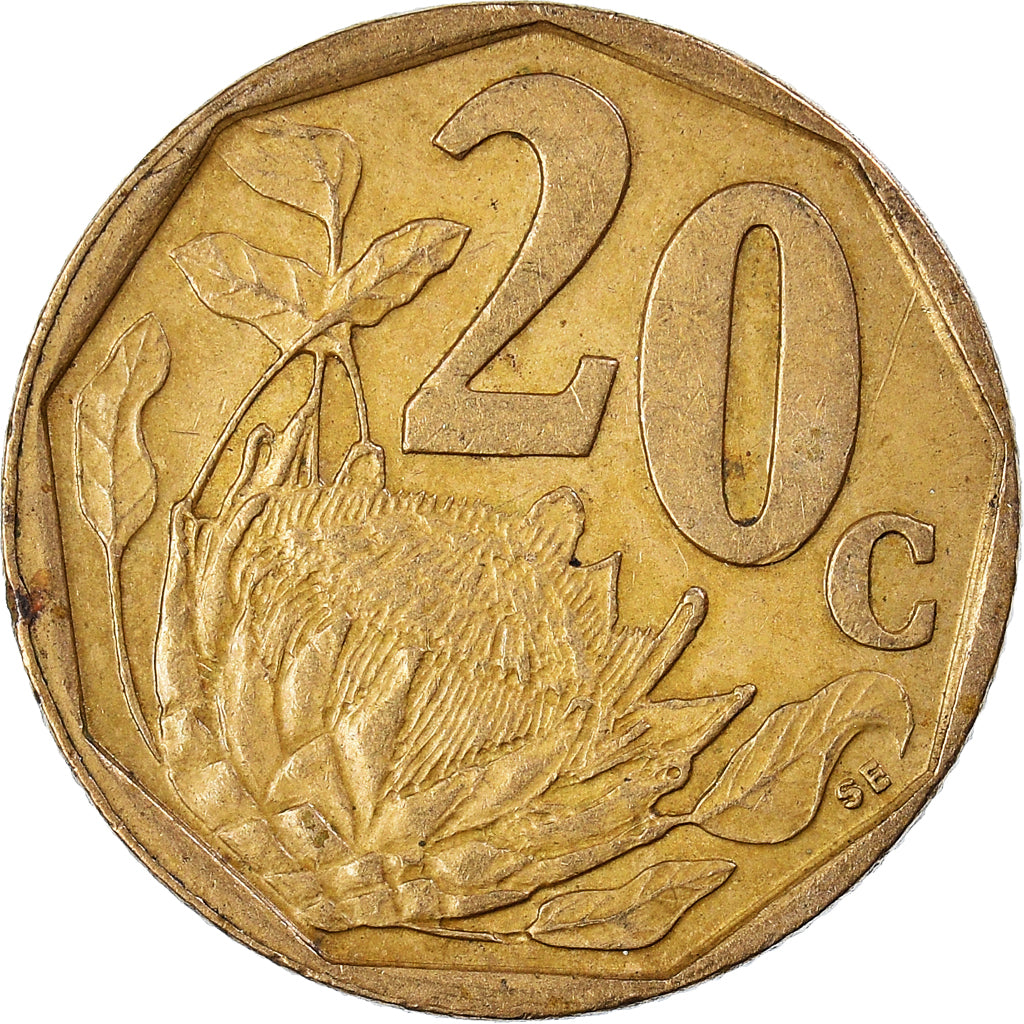 Munten, Zuid Afrika, 20 Cents, 1996