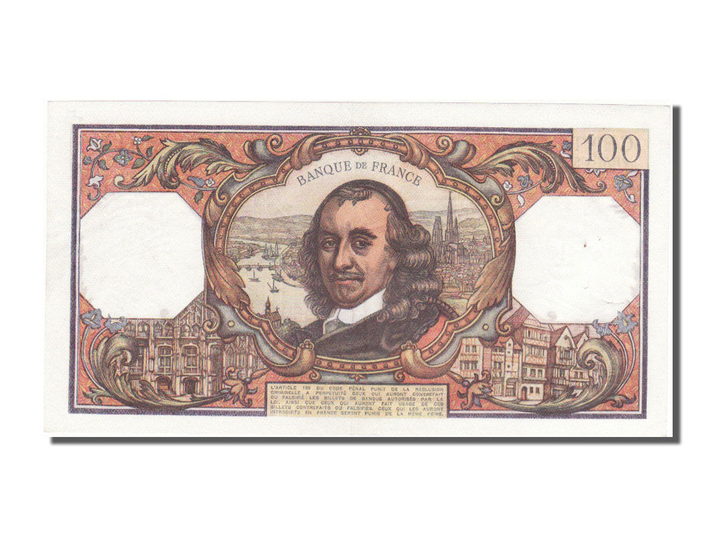 Banknote, France, 100 Francs, 100 F 1964-1979 ''Corneille'', 1971, 1971-02-04