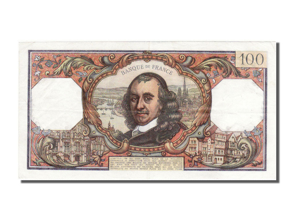 Billete, Francia, 100 Francs, 100 F 1964-1979 ''Corneille'', 1971, 1971-07-01