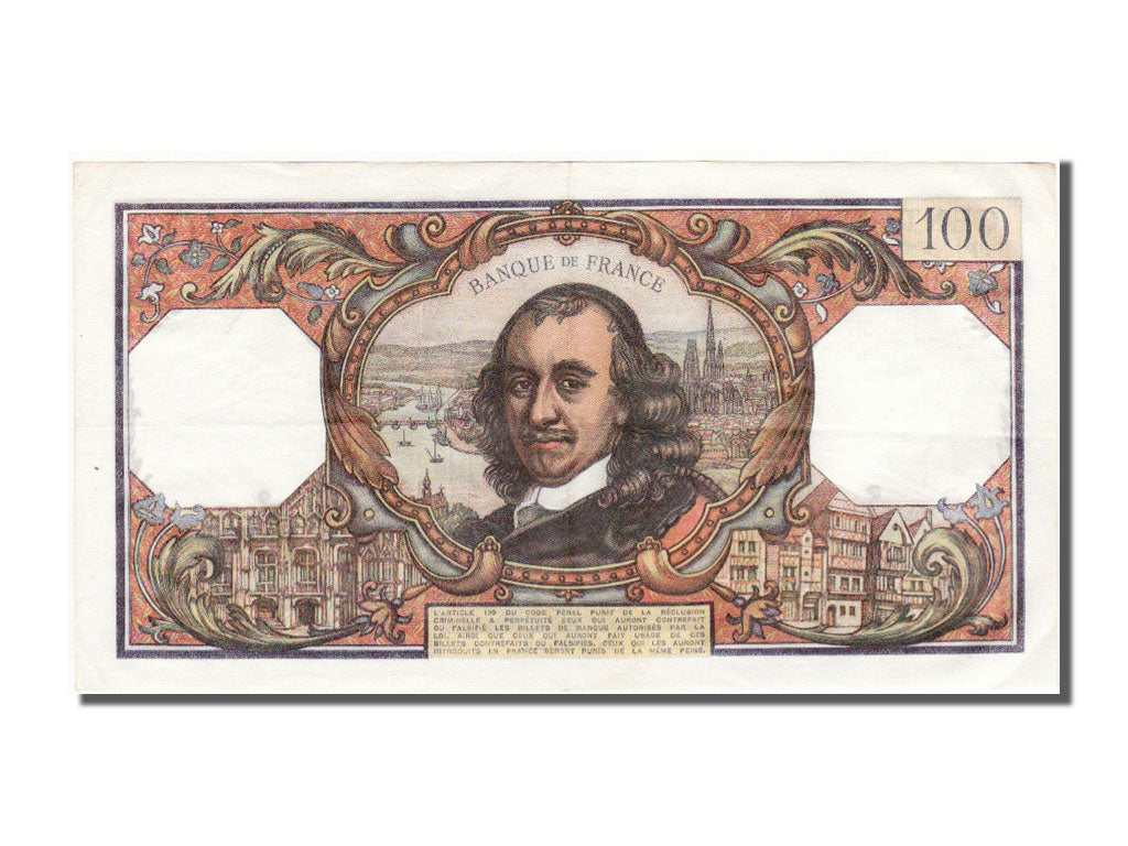 Banconote, Francia, 100 Francs, 100 F 1964-1979 ''Corneille'', 1972, 1972-01-06