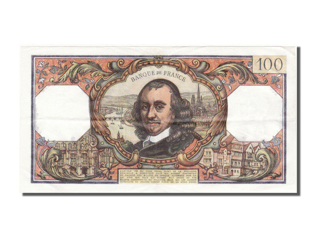 Banconote, Francia, 100 Francs, 100 F 1964-1979 ''Corneille'', 1973, 1973-11-08