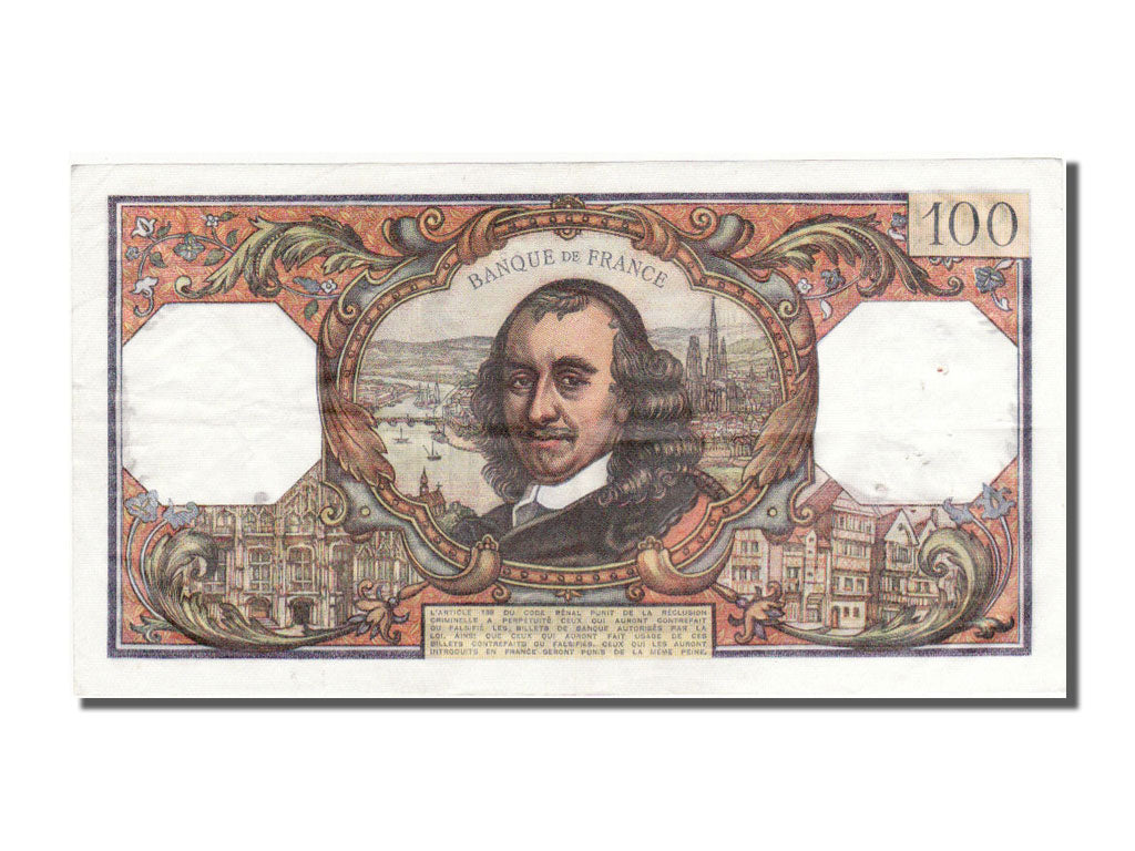 Banconote, Francia, 100 Francs, 100 F 1964-1979 ''Corneille'', 1973, 1973-11-08