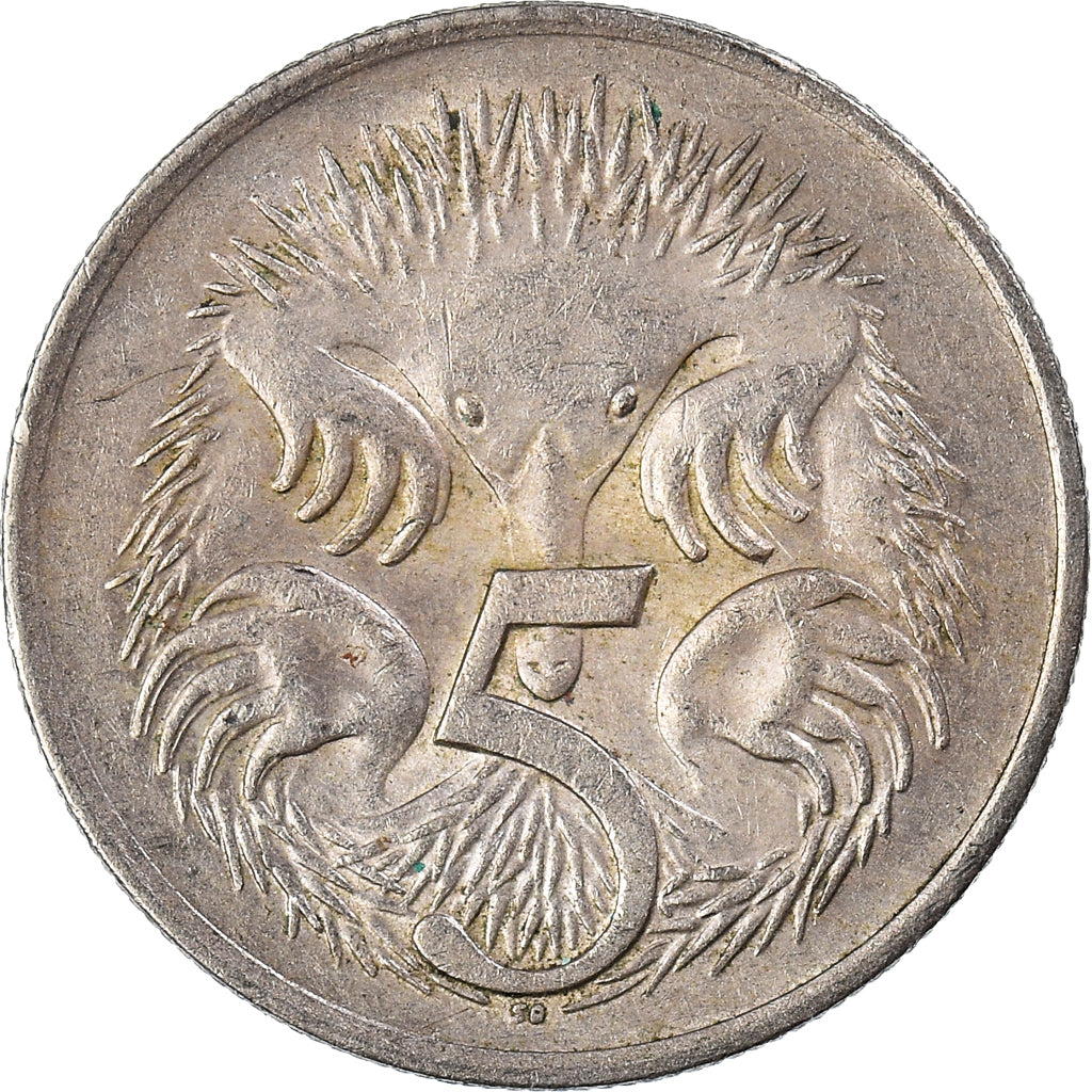 Moneta, Australia, 5 Cents, 1971