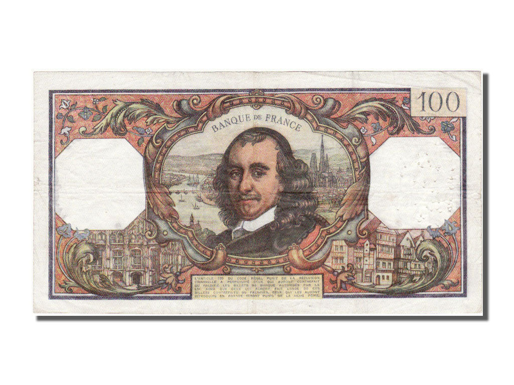 Banknote, France, 100 Francs, 100 F 1964-1979 ''Corneille'', 1975, 1975-05-15