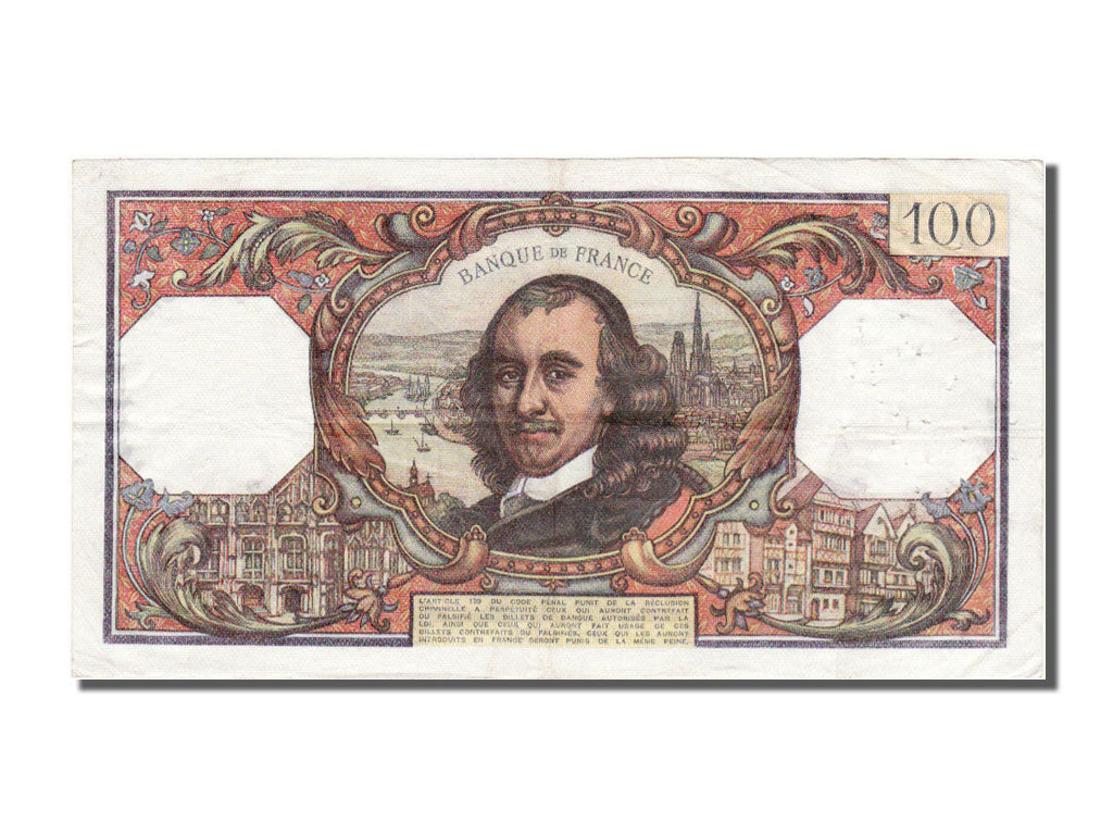 Banknote, France, 100 Francs, 100 F 1964-1979 ''Corneille'', 1975, 1975-11-06
