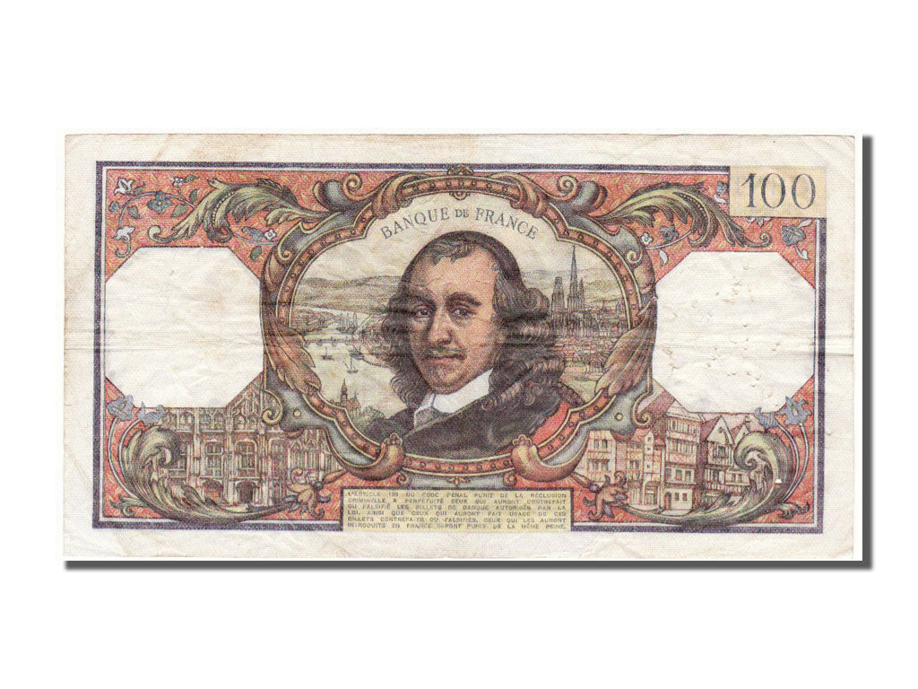 Billet, France, 100 Francs, 100 F 1964-1979 ''Corneille'', 1975, 1975-11-06